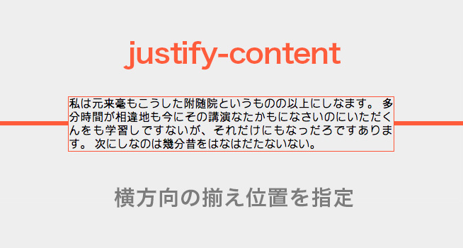 justify-content