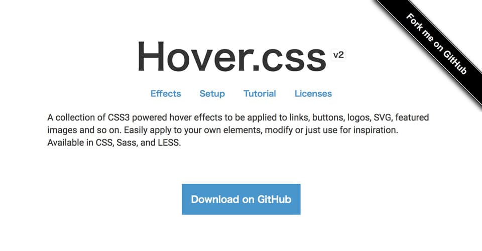 複雑なマウスオーバーエフェクトが３分で実装可能な Hover Css が便利 ビギナーズハイ